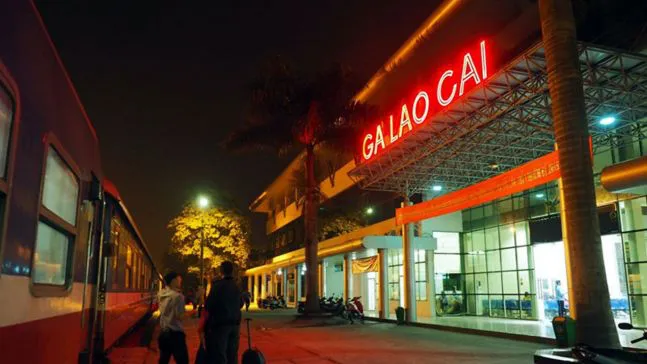 Thời gian tàu chạy ga Lào Cai - Tp. Lào Cai Lào Cai