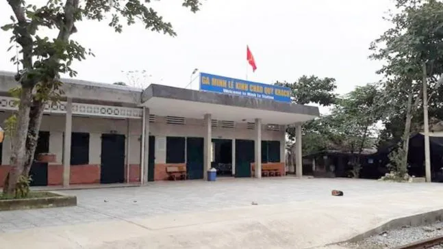 Giờ chạy tàu ga Minh Lệ - Thị xã Ba Đồn Quảng Bình