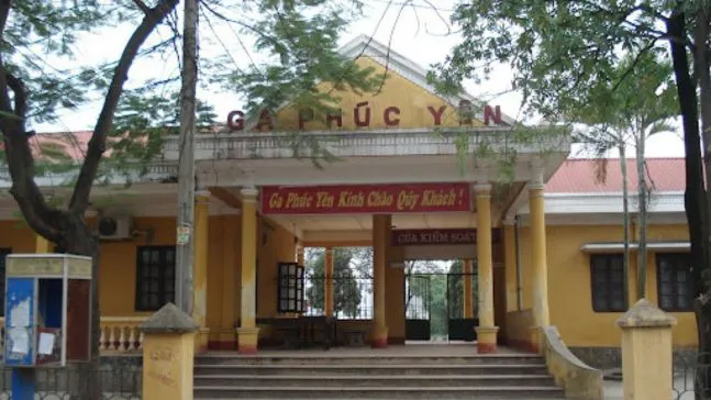 Lịch chạy tàu ga Phúc Yên - Thị xã Phúc Yên Vĩnh Phúc