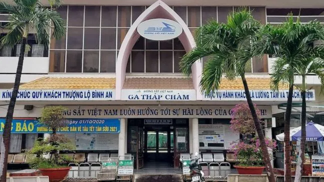 Bảng giờ tàu chạy ga Tháp Chàm - Tp. Phan Rang-Tháp Chàm Ninh Thuận